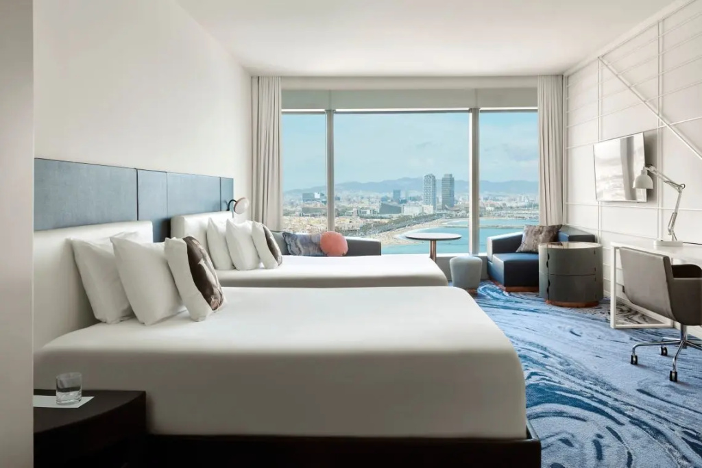 Superior Twin room with sea view (twin beds)