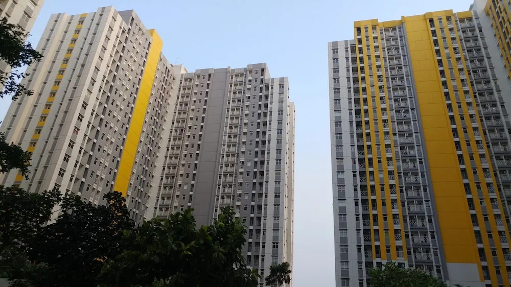 2BR with Sofa Bed at Springlake Summarecon Apartment