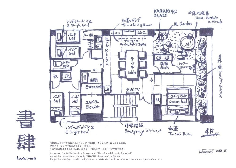 KONJAKUSO Osaka Dotonbori "SHOSHI" ”GŌYAKUYA"SPA Stay 사진 1