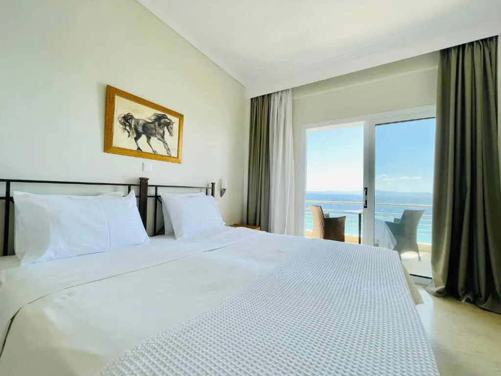 Standard Double room with balcony and with sea view (full double bed)