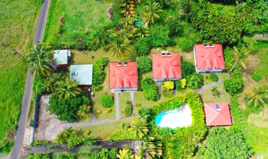 Maison d'une chambre avec vue sur la mer piscine partagee et jardin clos a Sainte Rose