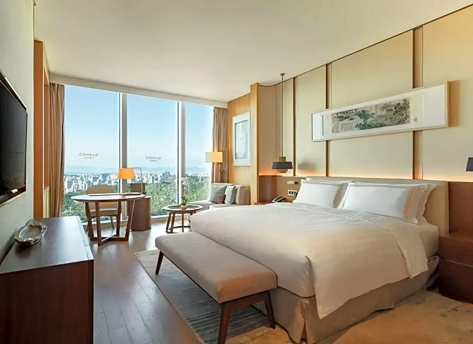 Deluxe Double room with city view (full double bed)
