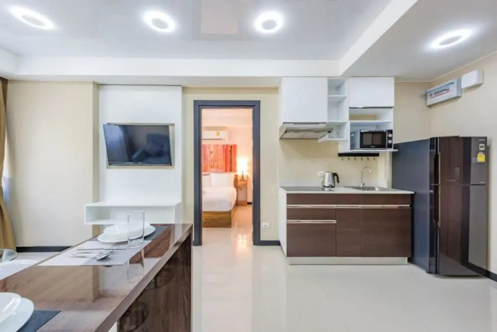 Семейные апартаменты с балконом в Mai Khao Beach Condotel by Villacarte