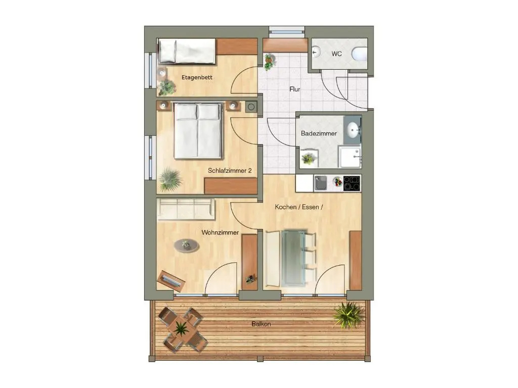 Feriendorf Walserland - Chambres