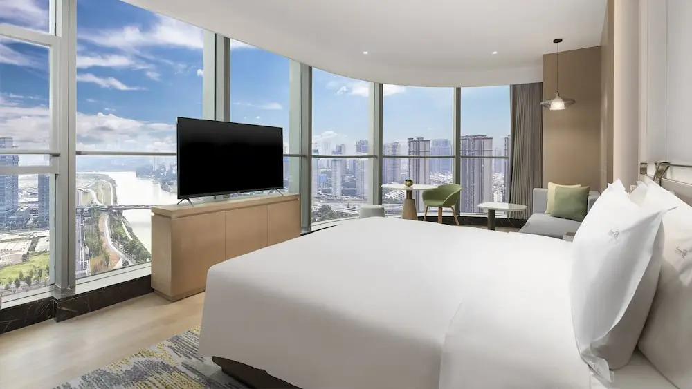 Двухместный номер Premium двуспальная кровать в Holiday Inn Changsha Malanshan by IHG