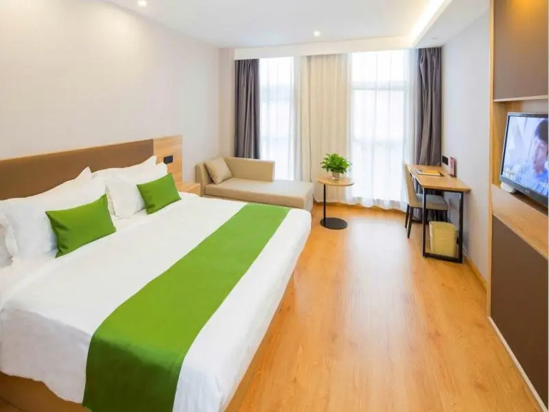 GreenTree Inn Tianjin Xiqing Development Zone Renrenle Square Express Hotel - Chambres