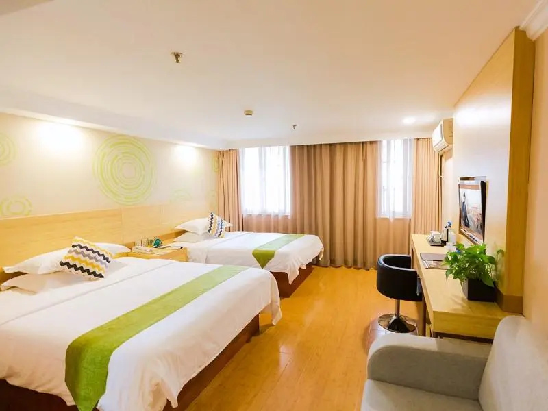 GreenTree Inn Shanghai Guangxin Road Tongji Hospital Express Hotel - Chambres