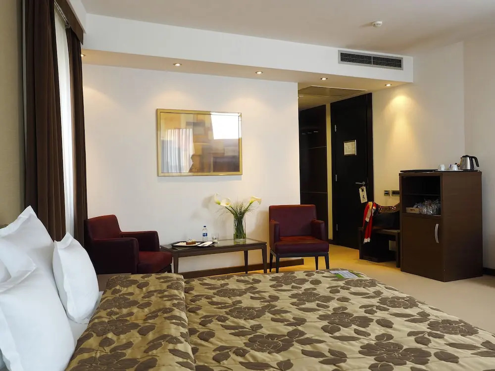 Двухместный люкс двуспальная кровать в In Hotel Belgrade
