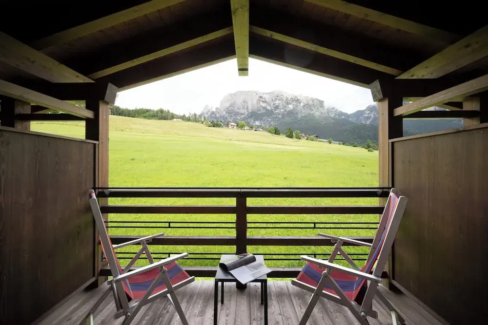 Suite with mountain view