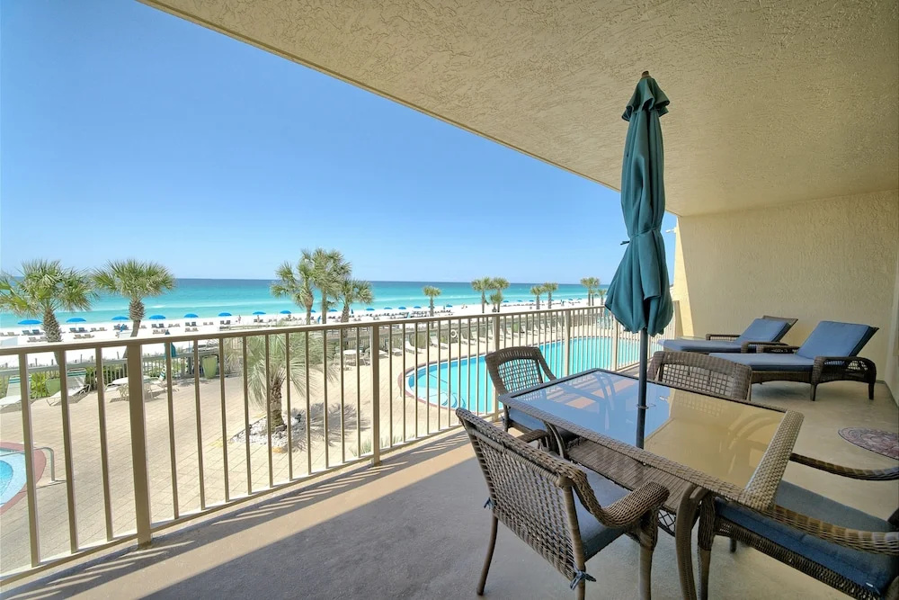 Astonishing Oceanfront Condo with Oversized Balcony to Enjoy Amazing Gulf View - Unit 0204 by RedAwning