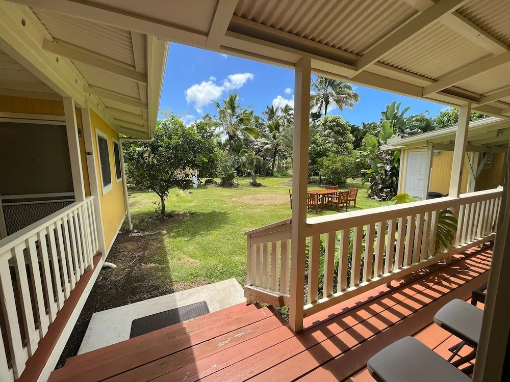 Standard Double Cottage with balcony and with garden view (full double bed)