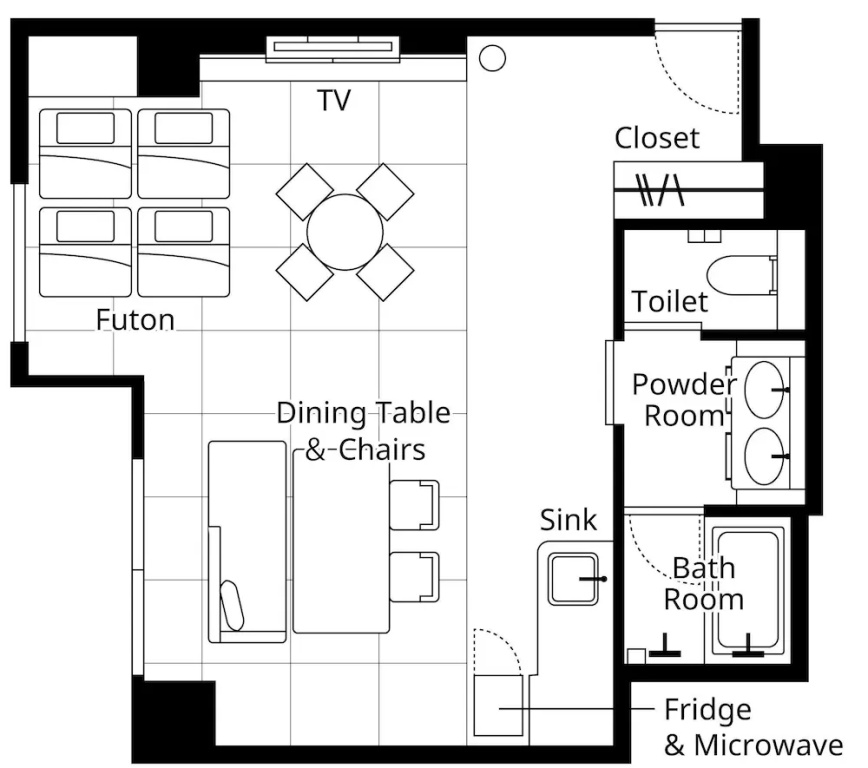 CROSS Suites Tokyo Asakusa（ORIX HOTELS & RESORTS） 사진 2