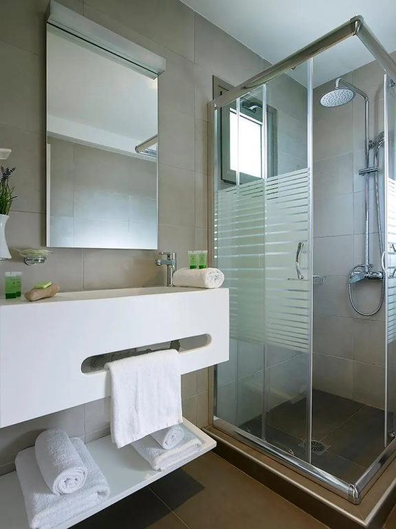 Deluxe Double room with balcony and with garden view (full double bed)