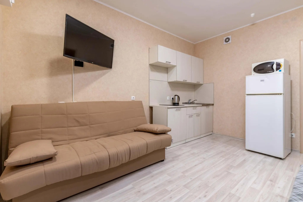 Студия c 1 комнатой с балконом в DreamHouse