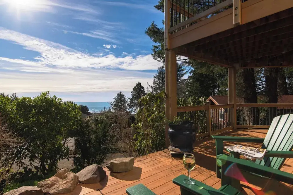 Coastal Getaway in Manzanita w Fire Pit, Guest House & Views Seagrove by Avantstay