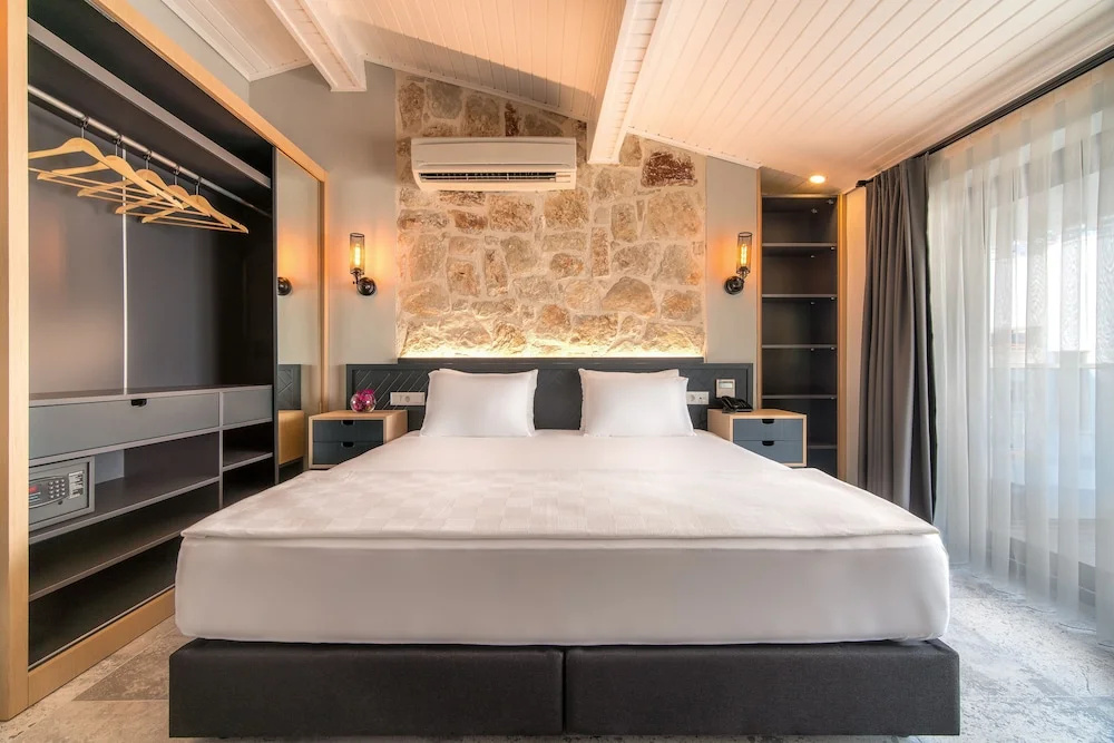 Standard Double room with balcony and with garden view (full double bed)
