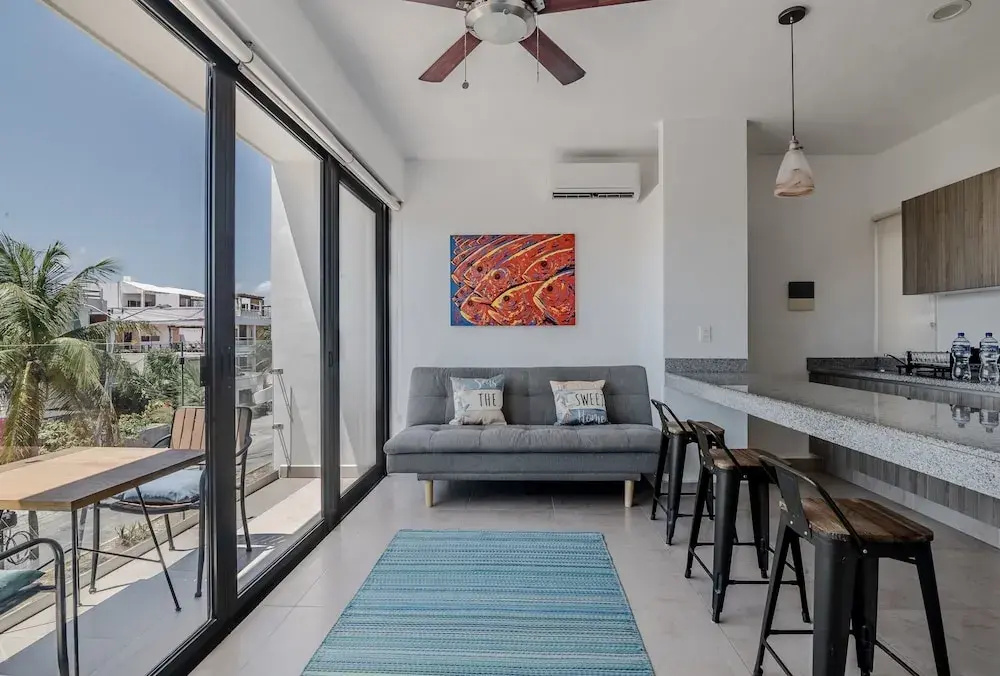 1 Bedroom Apartment with balcony and with city view