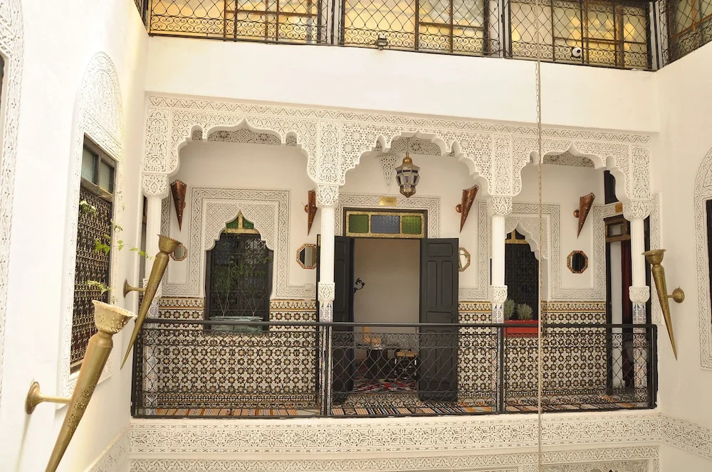 Riad La Porte d’Or במרקש, חצר פנימית וספא