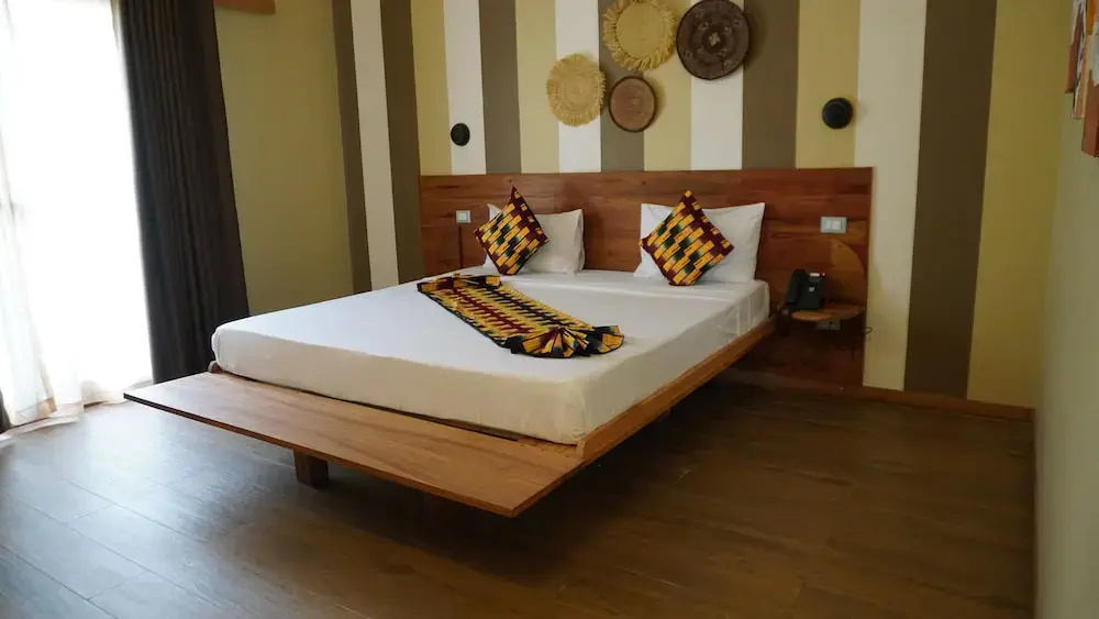 Standard Double room with balcony and with garden view (full double bed)