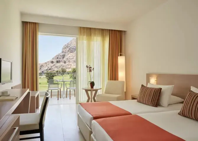 Standard Double room with garden view (full double bed)