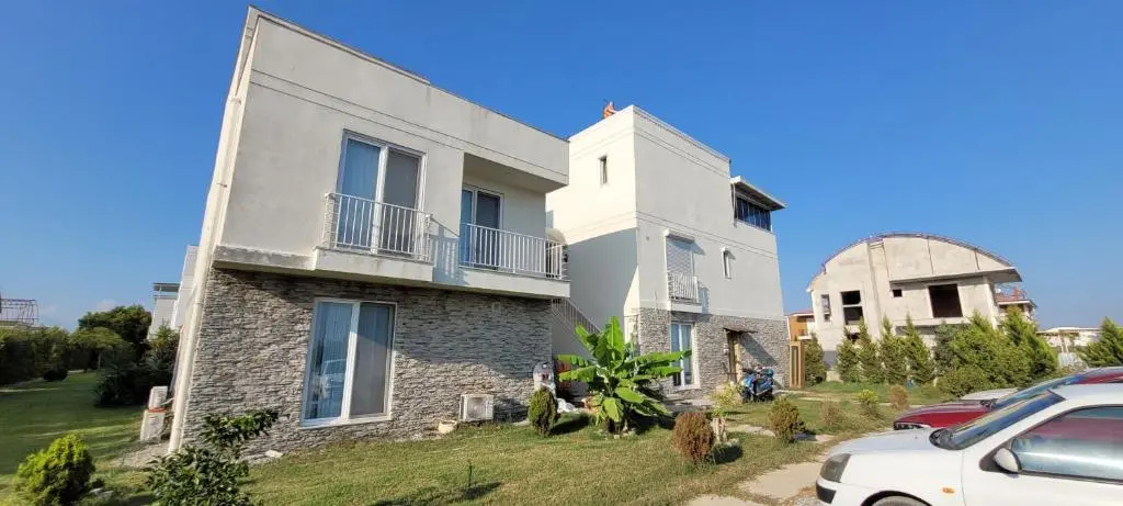 Architect's house with spacious veranda in Antalya, Belek