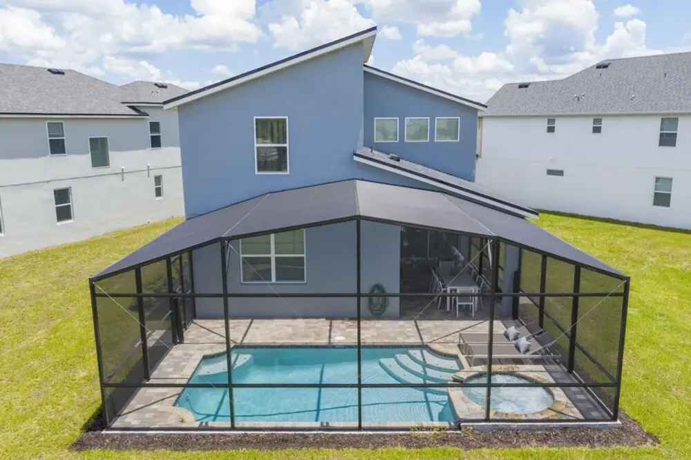 Fantastic Single Home With Private Pool And Game Room At Solara Resort - 8959Ame