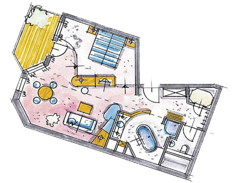 Kristall- & Vitalhotel Bergknappenhof - Chambres