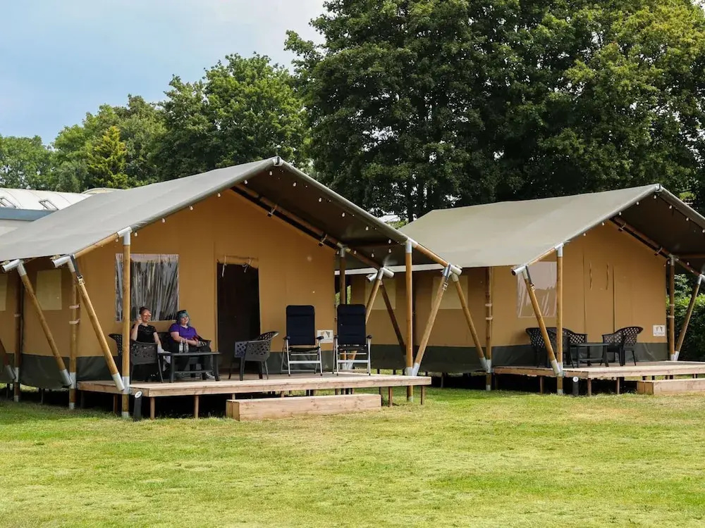 Glamping Tent in Netherlands With Terrace