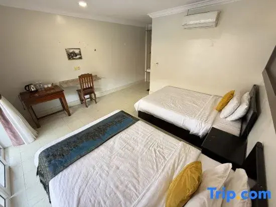 Standard Double room with pool view twin beds