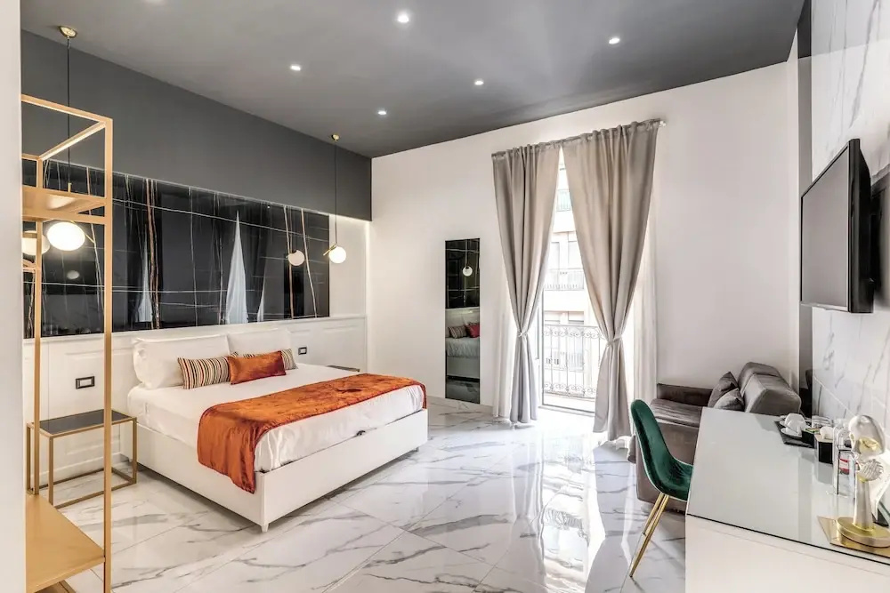 Standard Quadruple room with balcony