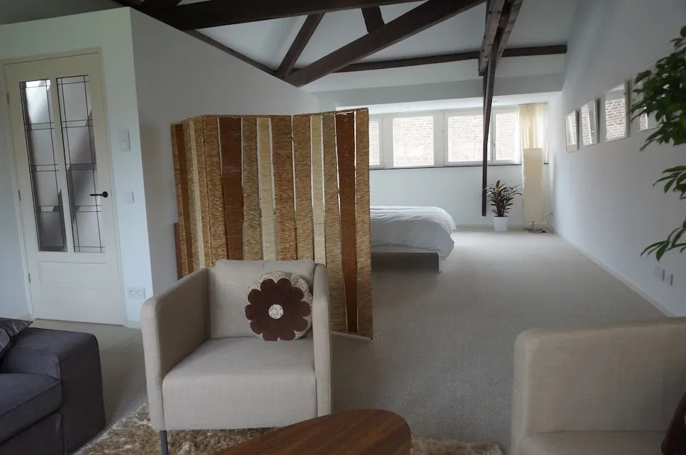 Superior Double Studio with garden view full double bed