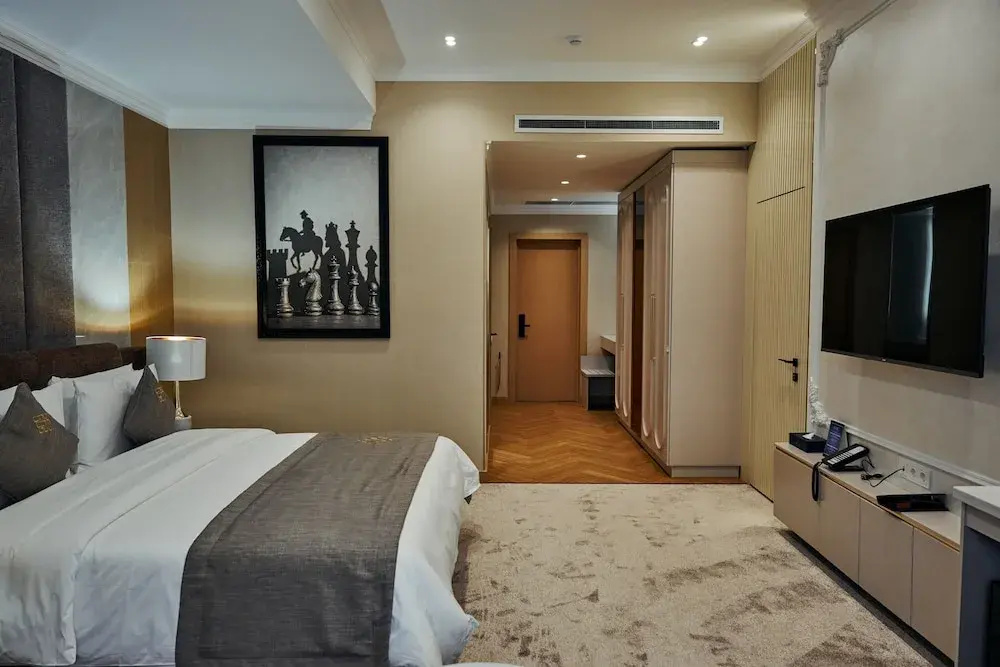Люкс Luxury с видом на город в Grand Altyn Hotel