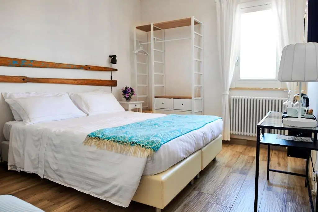 豪華海景雙人房,配備雙人床