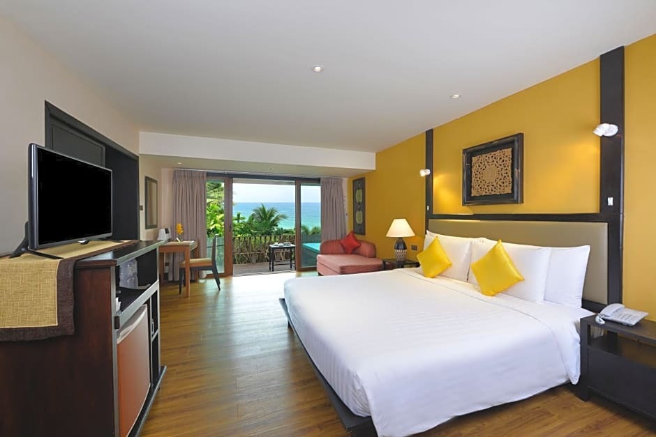 Двухместный номер Superior с видом на море 2 отдельные кровати в Andaman White Beach Resort