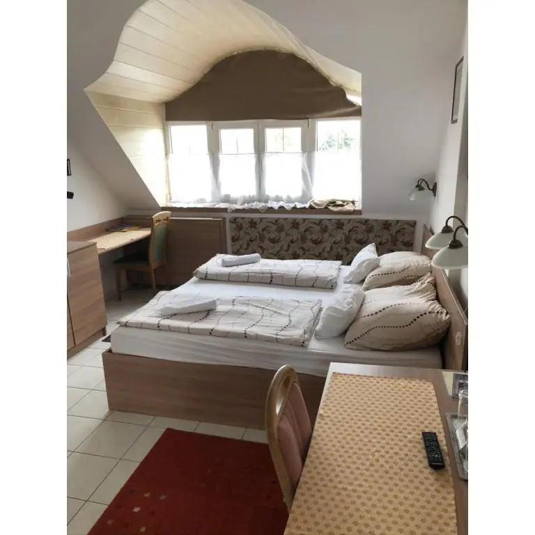 Standard Double room with lake view (full double bed)