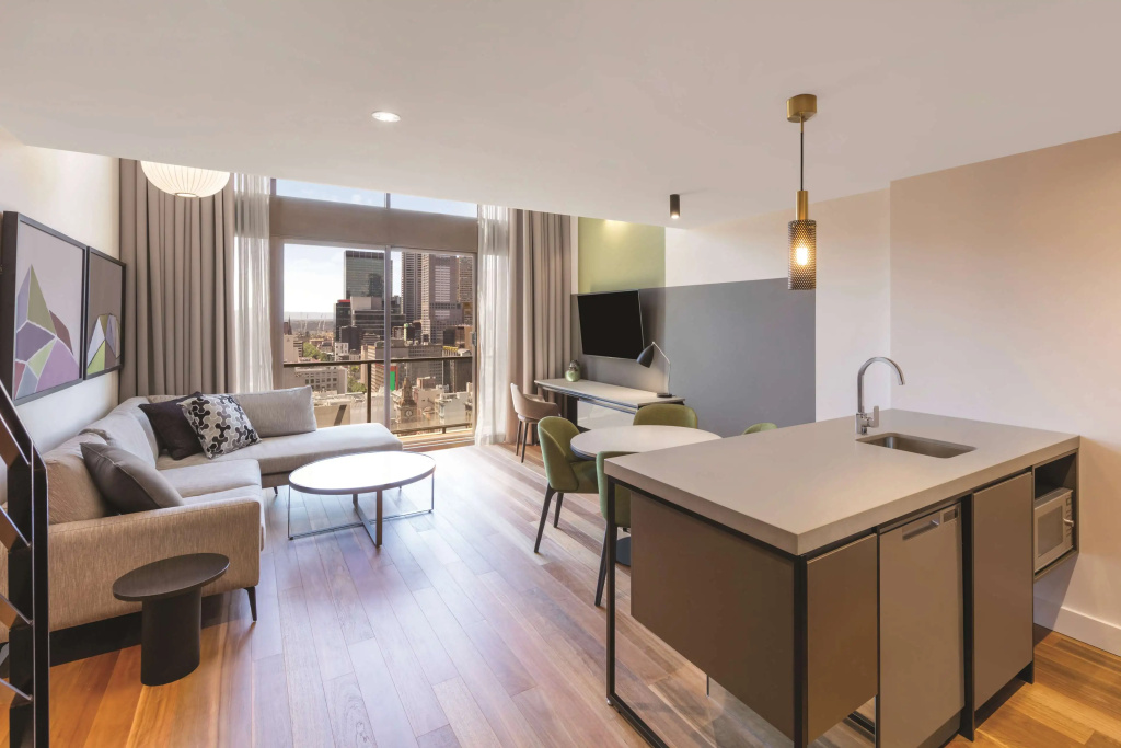 Adina Apartment Hotel Melbourne - Chambres