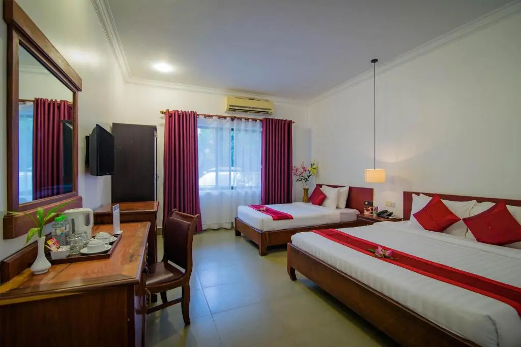 Mekong Angkor Deluxe Hotel - Chambres