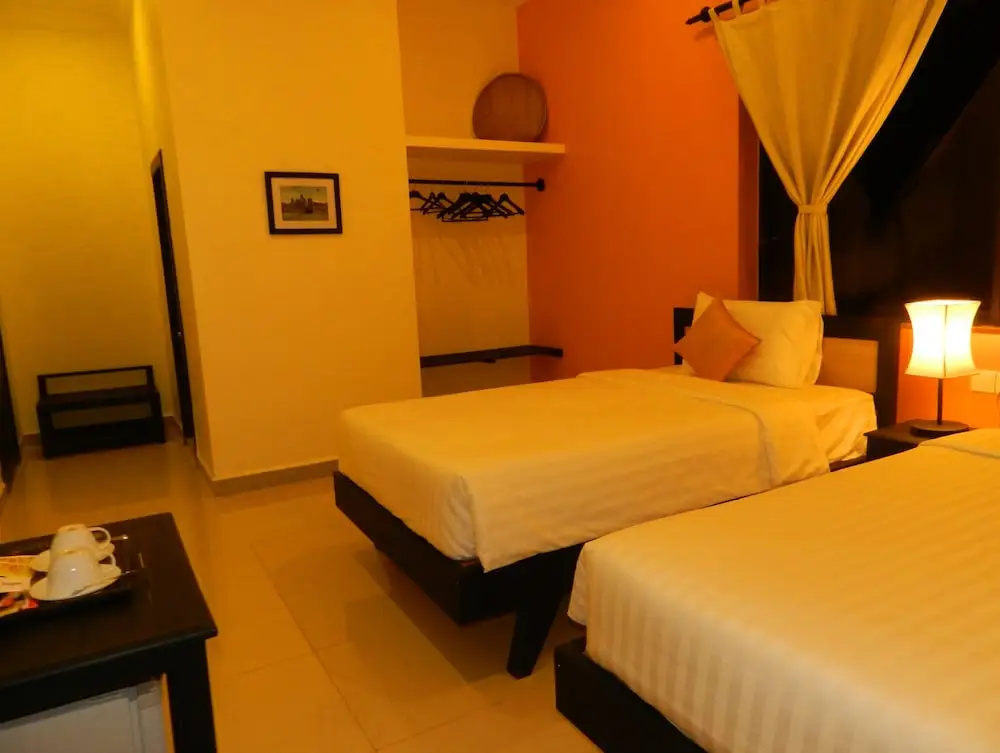 Superior Double room with garden view (twin beds)