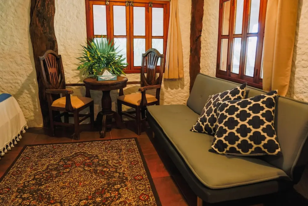 Deluxe Double Apartment with pool view (full double bed)