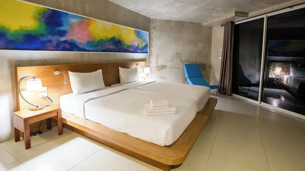 Номер Luxury с видом на сад в B2 Sea View Pattaya Boutique & Budget Hotel
