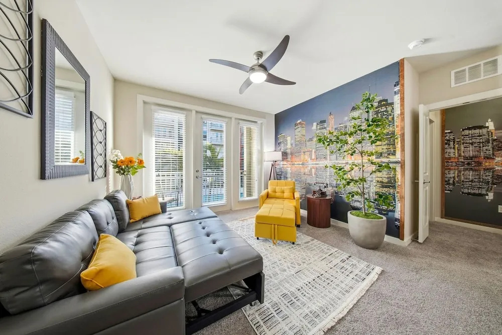 Stylish 2BR w Balcony Pool Pet-friendly 15