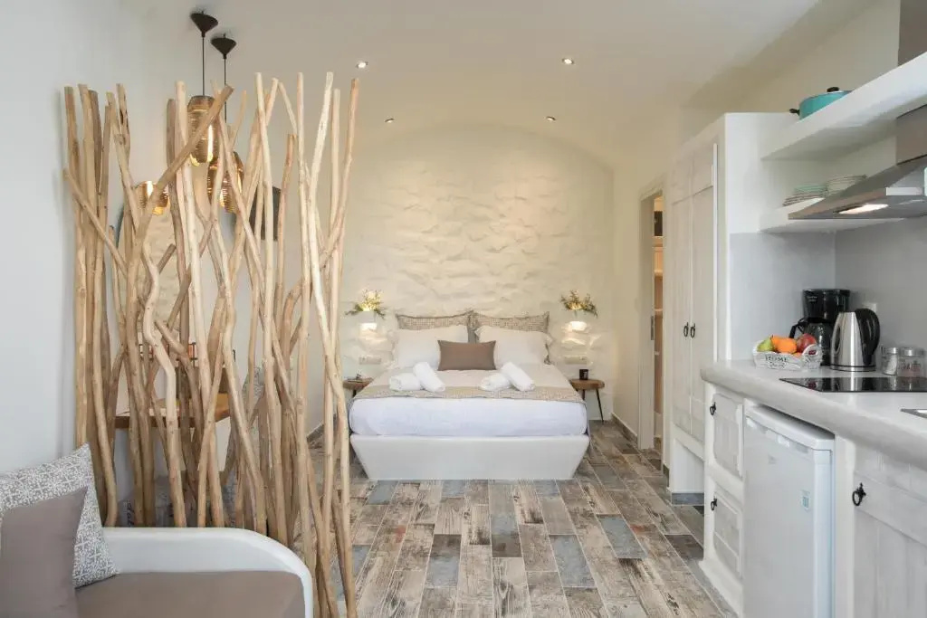 Naxos Petite Studios - Chambres