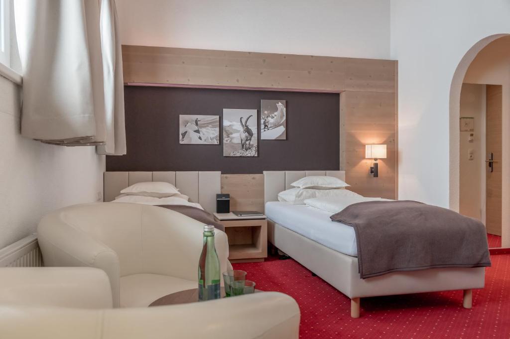 Двухместный номер Standard 2 отдельные кровати в Alpenhotel Enzian