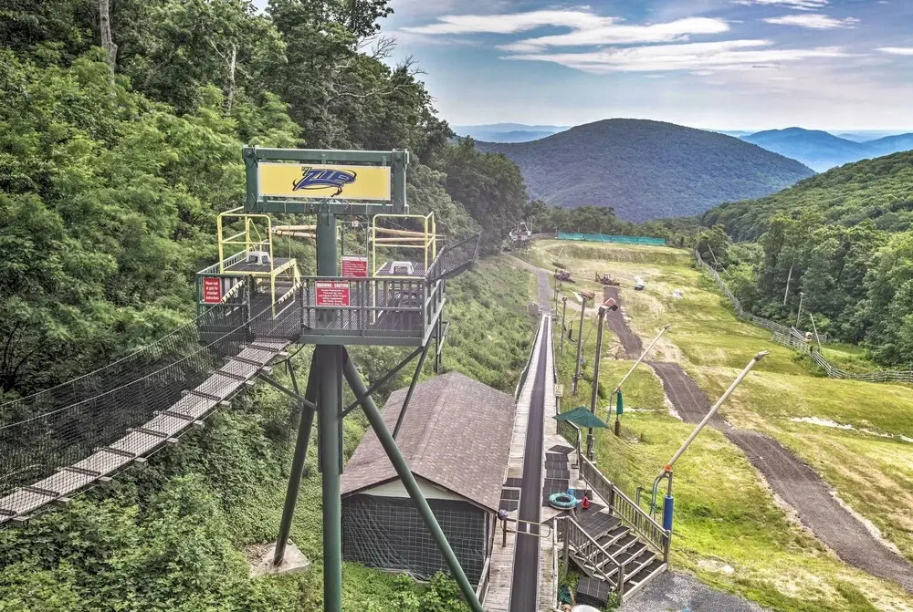 Wintergreen Resort Studio w/ Deck & Ski-out Access