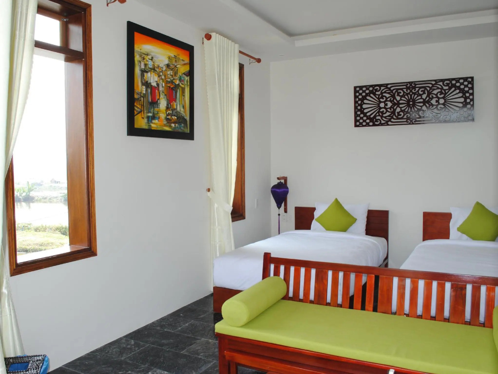 Deluxe Double room with garden view (full double bed)