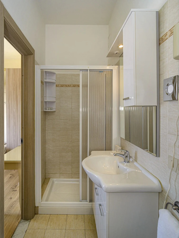 Standard Triple room with balcony and with sea view