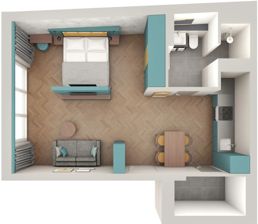 Standard Basement room