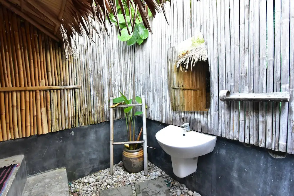 Двухместное бунгало рядом с пляжем двуспальная кровать в Satun Dive Resort