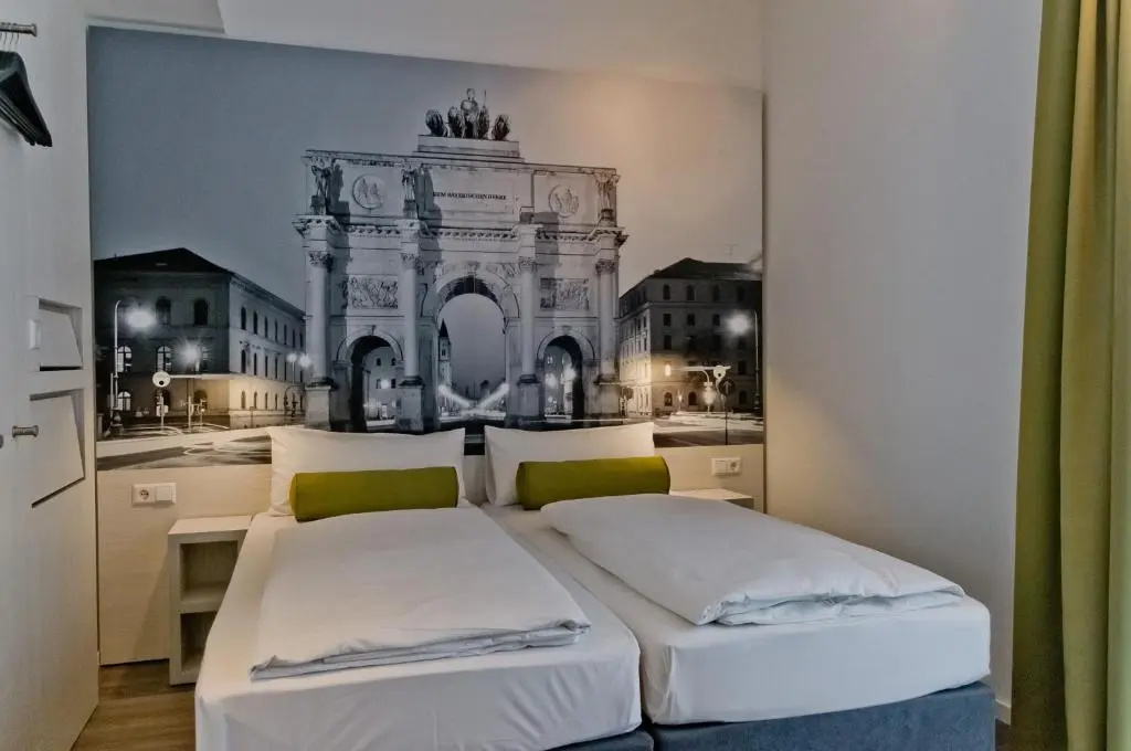 Premier Inn Munich City West - Chambres