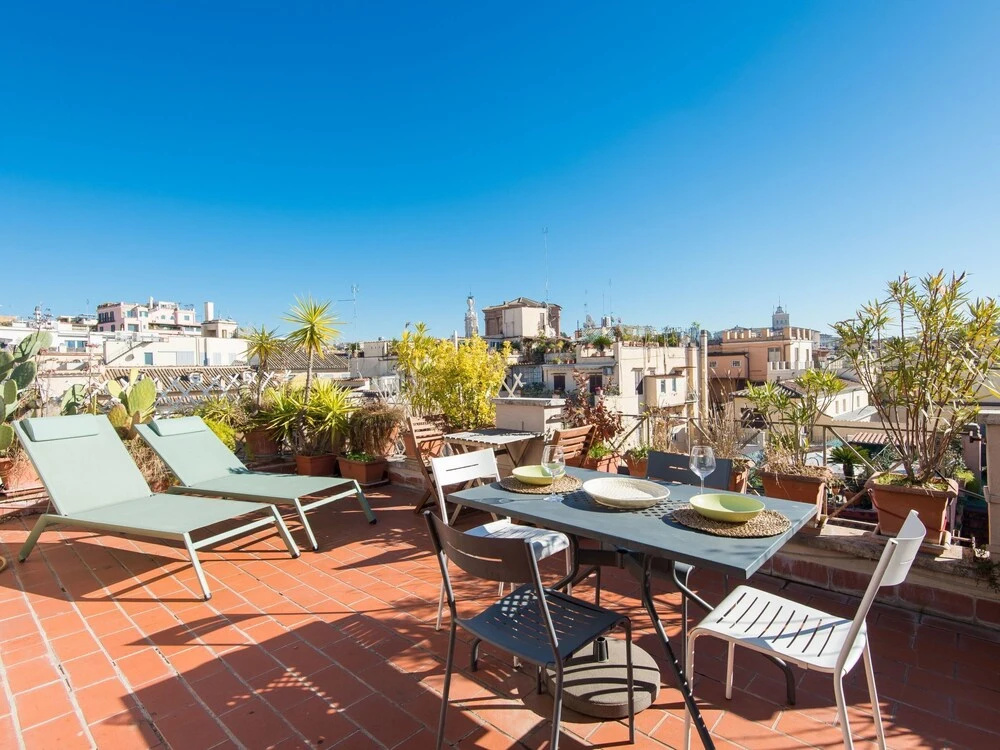 Terrazza a Piazza di Spagna Roma